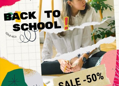 BACK TO SCHOOL #SALE -50%