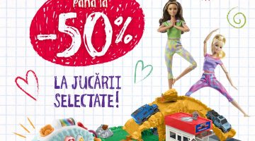 Mattel «Back to School» reduceri până la 50%