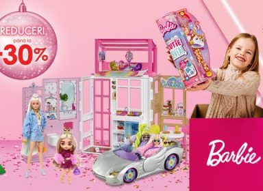 Promotie de Anul Nou pentru papusi tale preferate Barbie!