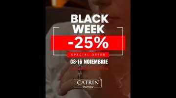 🖤 BLACK WEEK a început la Catrin Jewelry!