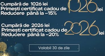 🎁 Certificat Cadou de la Lux Presents 🎁