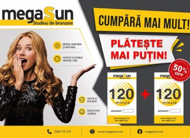 -50% reducere la al doilea abonament de 120 de minute!