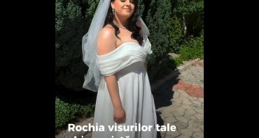 Fii regina propriei povești cu rochia de mireasă Caty!👰🏼‍♀️