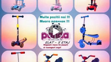O gamă largă de trotinete si biciclete cu trei roti la MAMA PANDA!