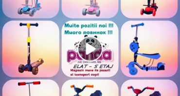 O gamă largă de trotinete si biciclete cu trei roti la MAMA PANDA!