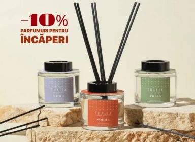 10% reducere la toate parfumurile pentru casă!