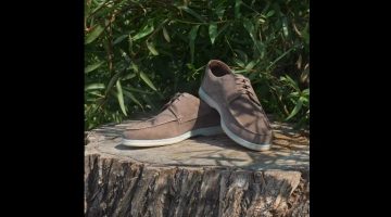 Step V – Pantofii din piele întoarsă